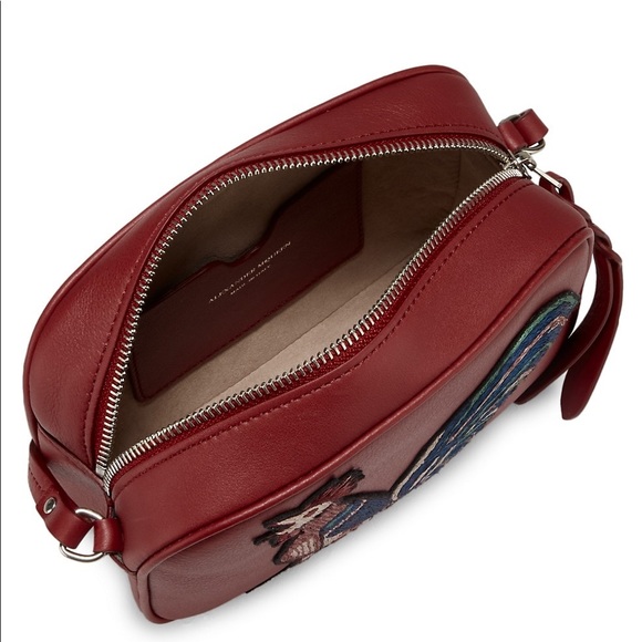 ALEXANDER MCQUEEN mini leather crossbody - Picture 2 of 8